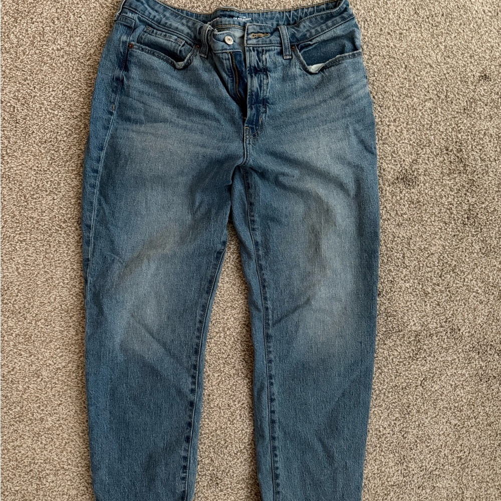 Old Navy Blue Straight Leg Jeans
